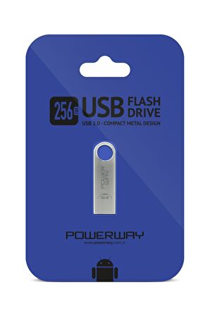 Powerway 256 Gb Metal Flash Bellek Metal Tasarım Usb Bellek The Latest Tecnology Data Traveler