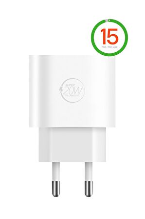 Powerway RXS27 25W Type-C Şarj Adaptörü ve Kablo Seti Hızlı ve Güvenli Apple Uyumlu