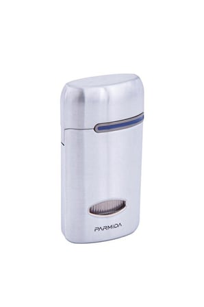 Parmida 3 Torch Pürmüz Gümüş Puro Çakmağı - TR5862