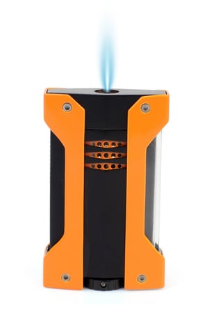 Conquistador Tek Torch Pürmüz Turuncu Siyah Defi Extreme Dizayn Metal Puro Çakmağı CNQ-025