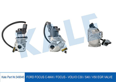 Ford Egr Valfı - 3m5q & Ca Kablolu - Kal 349045