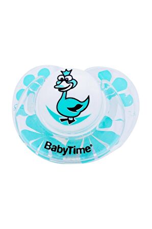 Babytime Damaklı Şeffaf Emzik 0-6 Ay Bt143-1