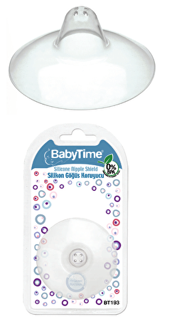 Baby Time Silikon Göğüs Koruyucu