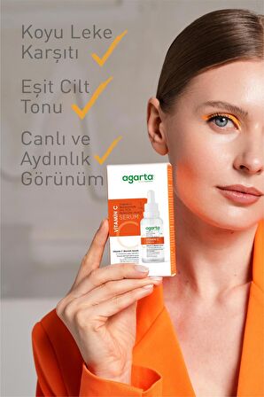 C Vitamini Serum Aydınlatıcı Koyu Leke Karşıtı (%3,5 Vitamin C, Niacinamide, Zinc PCA)