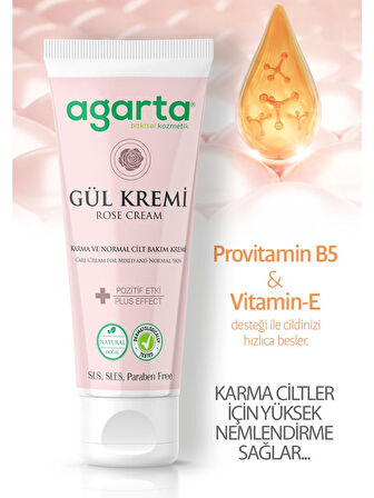 Agarta Doğal Gül El Ve Vücut Bakım Kremi 75 ml