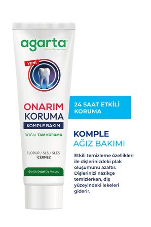 Doğal Onarım-Koruma Etkili Diş Macunu