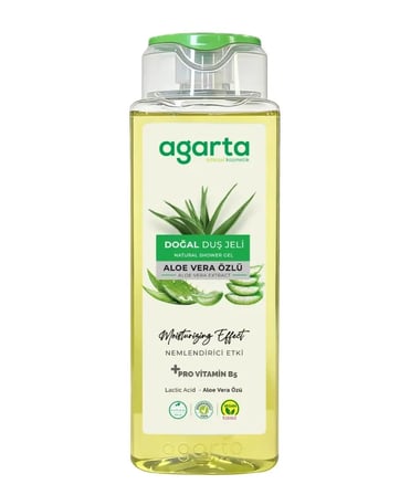 Agarta Doğal Duş Jeli 400 Ml Aloe Vera