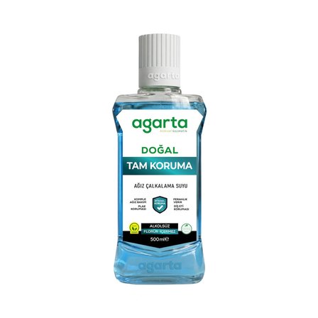 Agarta Ağız Bakım Suyu Tam Koruma  Alkolsüz 500 Ml