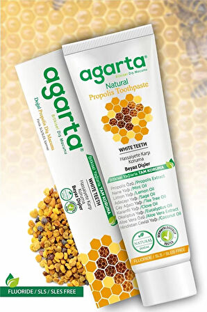 Agarta Doğal Propolis Diş Macunu Tüp 100 ml
