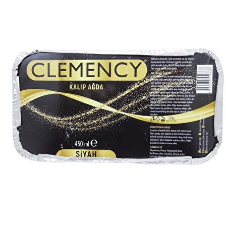 Clemency Kalıp Ağda 450ml Siyah