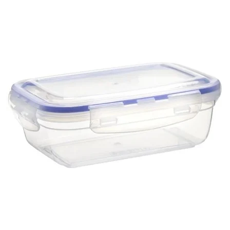 Asude ASD066 2400 ML Dikdörtgen Sızdırmaz Şeffaf Saklama Kabı