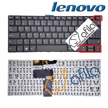 Lenovo ideaPad 320-14IKB Notebook Klavyesi, Laptop Tuş Takımı (Siyah TR) / KL0223