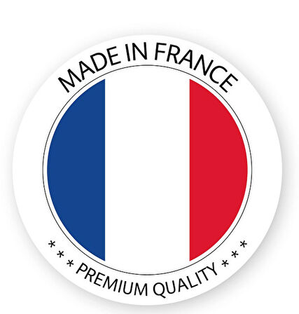 Made in France Sticker Yapıştırma 7 cm ve 8 CM