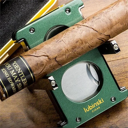 Lubinski Sehpalı-Delicili Premium Puro Kesici Lazer Bıçak Double Cutter Yeşil(60Ring) LB-331