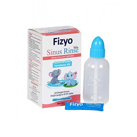 FİZYO SİNÜS RİNSE KİDS ÇOCUK 240 ML (burun ve sinüs temizleme seti)