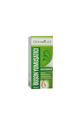DERMOLİFE BUŞON YUMUŞATICI KULAK DAMLASI 20 ML