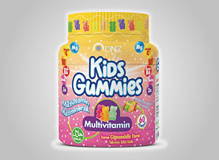 Gummıes Kıds Multı Vıt. 60 Adet (Dnz)