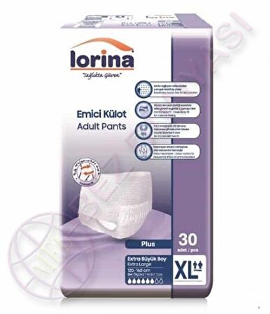  LORİNA 6 DAMLA KÜLOT XLARGE 60 ADET