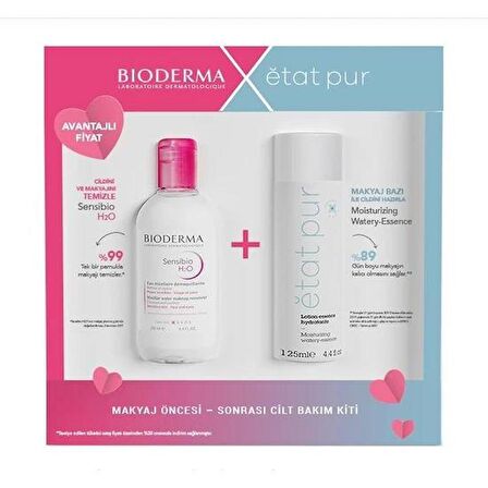 Bioderma Etat Pur 125 ml + Bioderma Sensibio H2O 250 ml