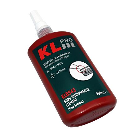 KLPRO KLBS43-250 250ml Boru Sızdırmazlık Elemanı