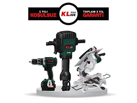 KLPRO KLSS18BH-50 18Volt/5.0Ah Li-ion Çift Akülü Kömürsüz Profesyonel Somun Sıkma