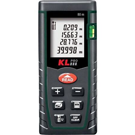 KLPRO KLLZM80 80m Profesyonel Lazermetre