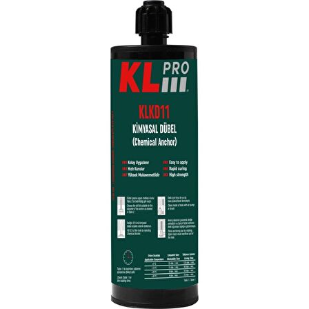 Klpro 300Ml Kimyasal Dübel Silikon Tip