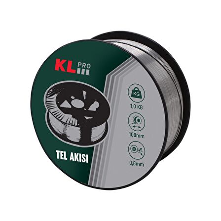 Klpro KLAFT08 0.8mm 1Kg Gazsız Gazaltı Kaynak Teli (Flux)