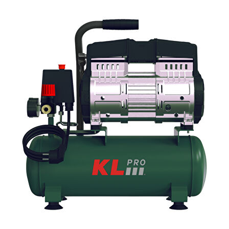 Klpro KLK8SH 8 Bar 8 Litre 2Hp Sessiz ve Yağsız Hava Kompresörü