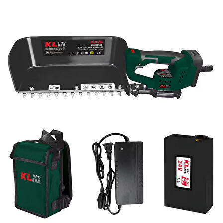 Klpro KLCTM20B-10 24V/10Ah Şarjlı Çay Toplama Makinesi