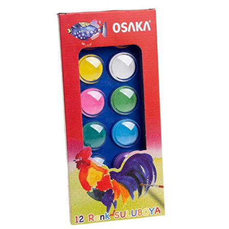 Osaka Sulu Boya 12 Renk