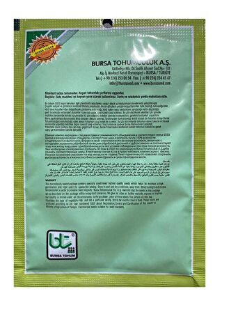 Bursa Tohum Yedikule-5701 marul 25 gr