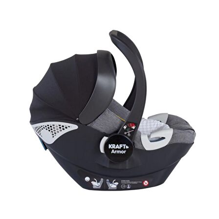 Kraft Kenya Travel Bebek Arabası Dark Grey