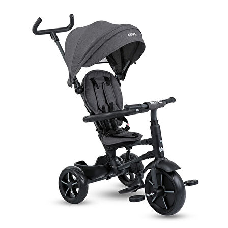 Kraft Rito Star 3 In 1 Katlanır Bisiklet-Koyu Gri