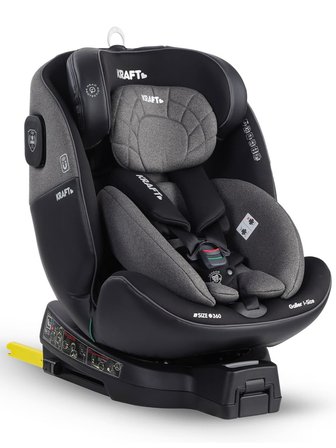 Kraft Galler I-Size Oto Koltuğu 0-36 Kg (40-150 Cm) - Siyah