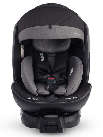 Kraft Galler I-Size Oto Koltuğu 0-36 Kg (40-150 Cm) - Siyah