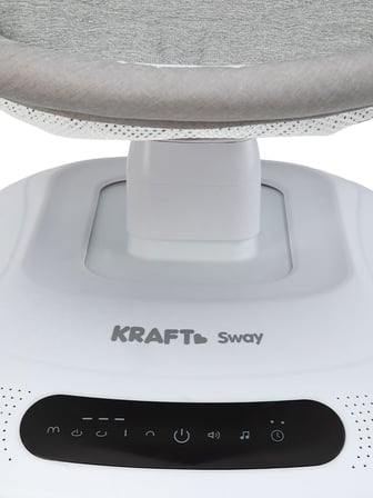 Kraft Sway Portbebeli Elektrikli Salıncak - Gri