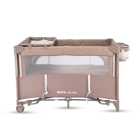 Kraft Sky Fold Anne Yanı Oyun Parkı 70 x 110 cm Bej