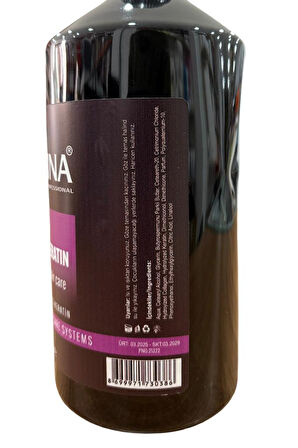 Renna Krem Keratin Saç Düzleştirici Şampuan 1000 Ml
