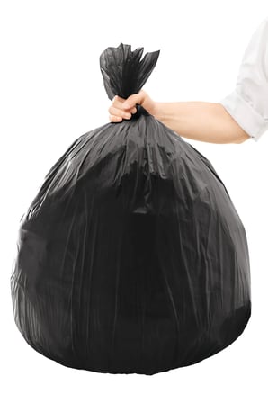 Parex Ekstra Dayanıklı Çöp Torbası Siyah Battal 72 cm x 95 cm Tek Rulo