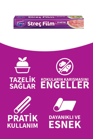 Parex El 33 m Ev Streç Film