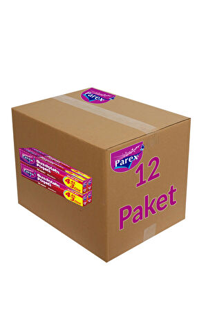 Buzdolabı Poşeti Büyük Boy 4 Al 3 Öde (4*20) 30 x 45 cm 12 Paket 1 Koli