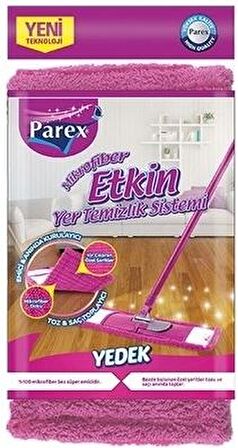 Parex Mikrofiber Etkin Yer Temizlik Sistemi Yedek Paspas