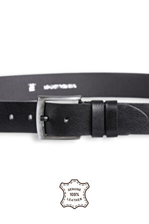 %100 Hakiki Deri Erkek Spor Kot Kemeri 4.5 Cm Manda Derisi Siyah Hediyelik Kemer Çeyizlik Spor Kemer