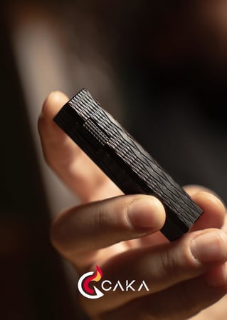 Caka Lighter Petra Titan Black Benzinli Çakmak - CKL-069