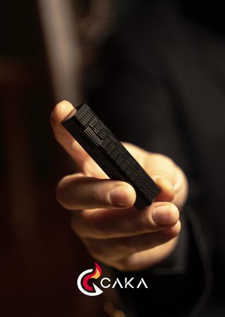 Caka Lighter Petra Titan Black Benzinli Çakmak - CKL-069
