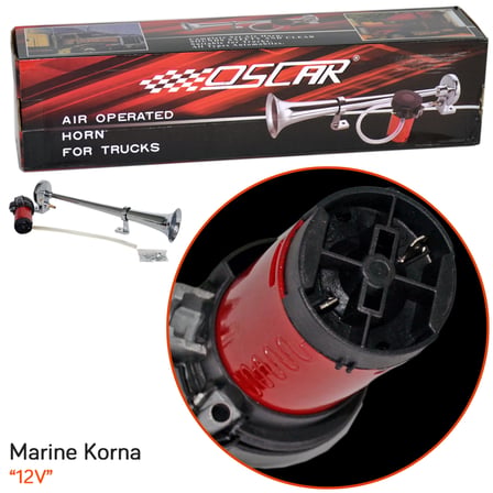 Oscar 12V Marine Korna OSN-0407