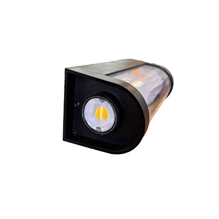 CATA Bahçe Led Aplik Efektli Lara Modern IP44 3200K 9W