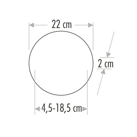 CATA Ayarlanabilir X-Plus Çerçevesiz Led Panel 35W 3200K