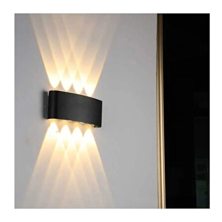 CATA Bahçe Led Aplik Kapri IP44 3200K 15W